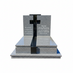 Пам'ятник подвійний гранітний №7