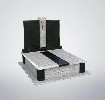 Пам'ятник подвійний гранітний №11