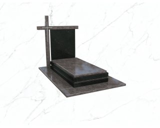 Пам'ятник одинарний гранітний №1