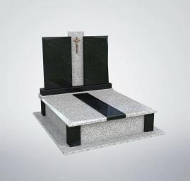 Пам'ятник подвійний гранітний №11