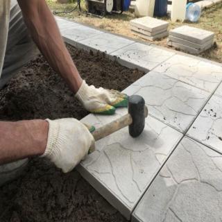 Укладка бруківки