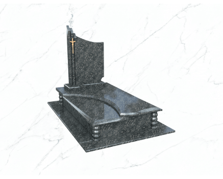 Пам'ятник одинарний гранітний №2