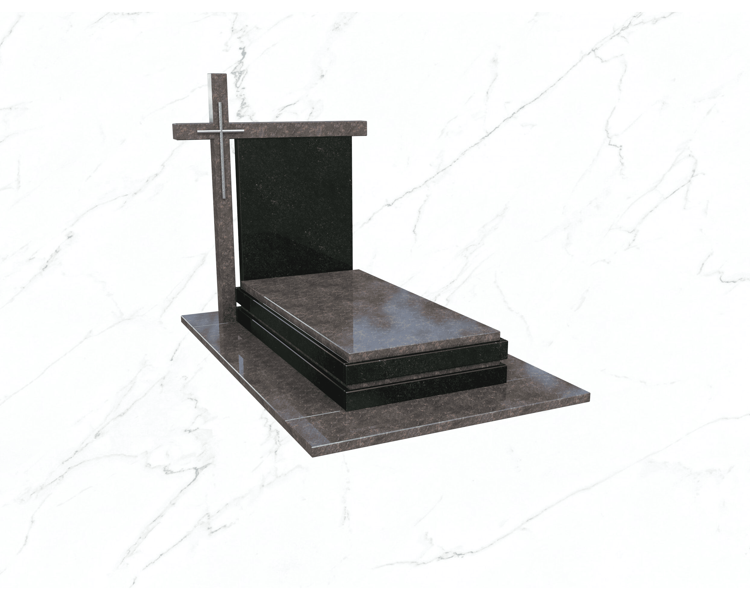 Пам'ятник одинарний гранітний №1