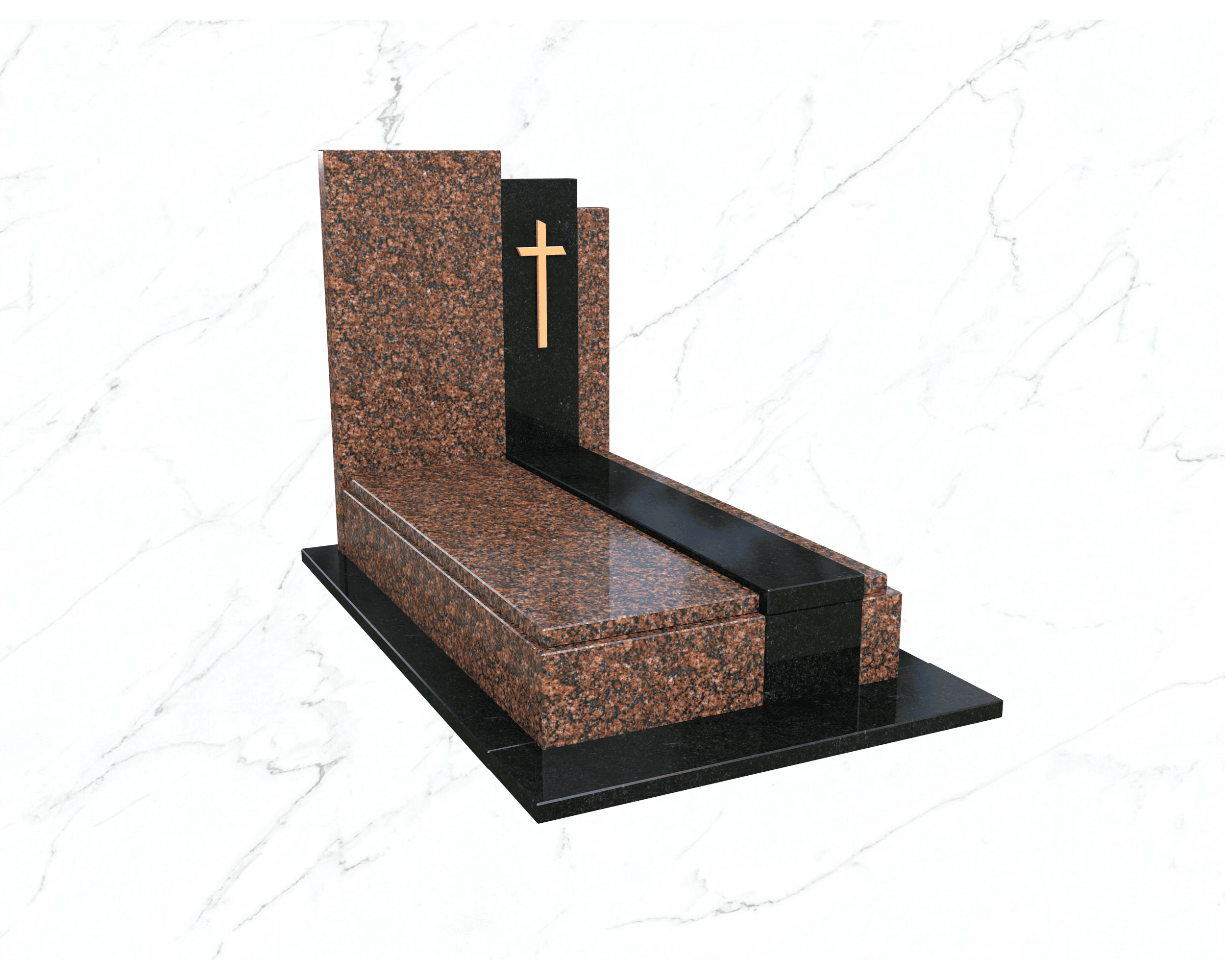 Пам'ятник одинарний гранітний №5