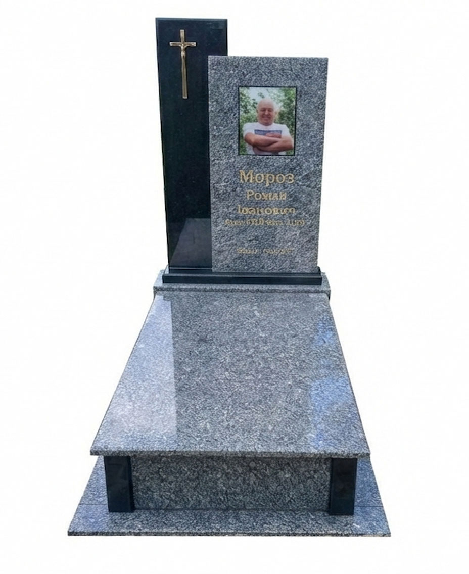 Памятник одинарний гранітний №12