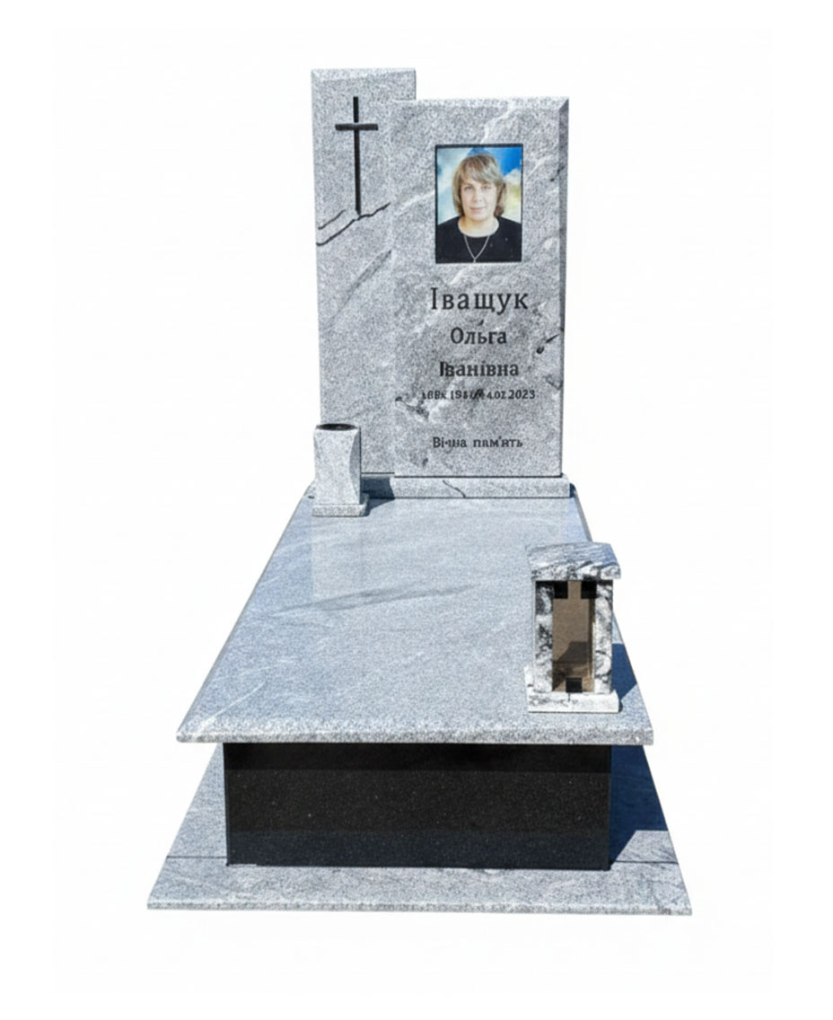 Памятник одинарний гранітний №13