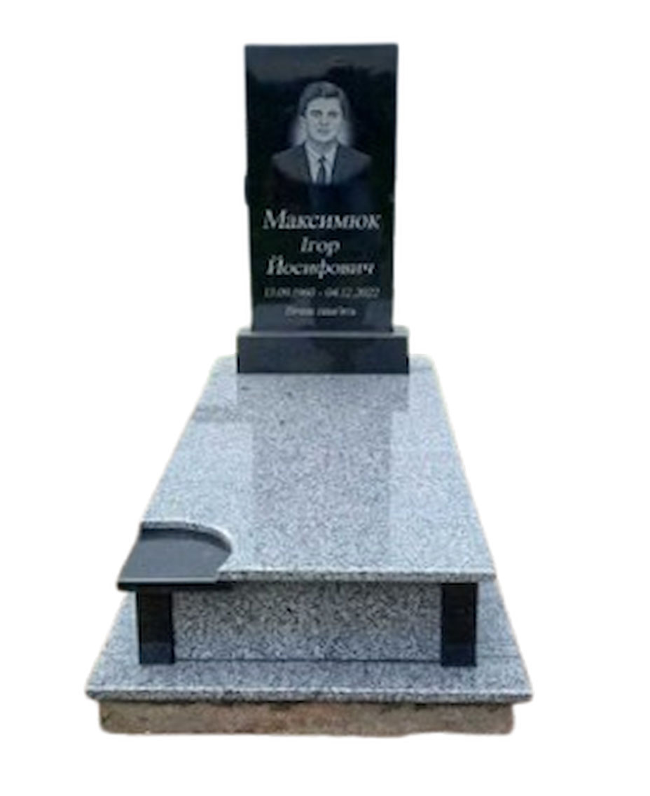 Памятник одинарний гранітний №15